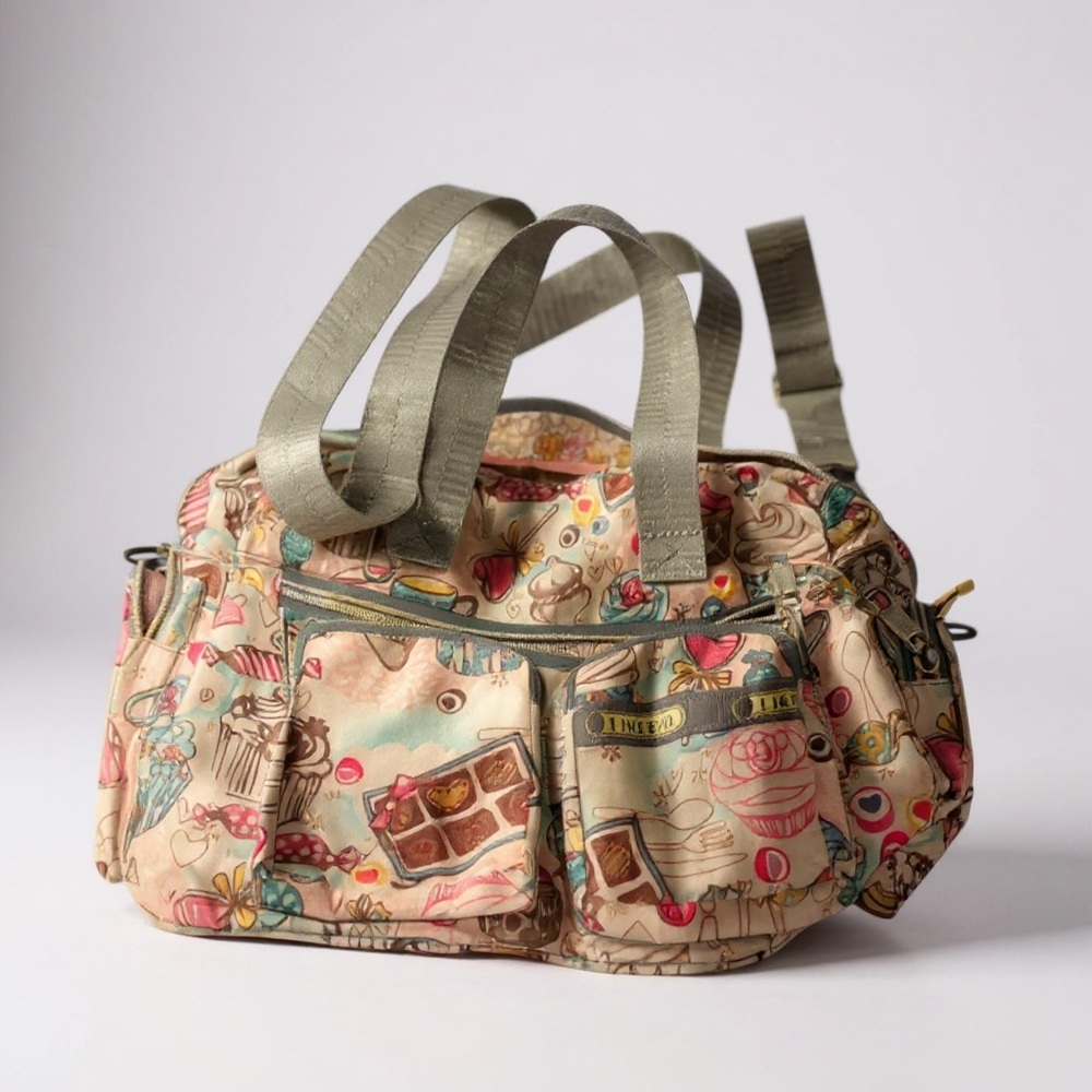 Cupcake macaroon chocolate multipocket Small bag
